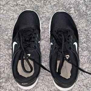 Black and White Nike Sneakers